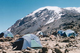 Barafu camp site